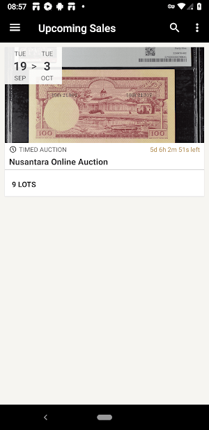 Nusantara Auction Screenshot 0