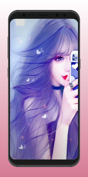 Girly Wallpapers HD Girls DP Screenshot 1