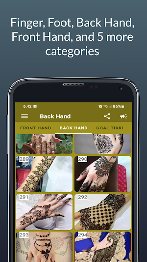 Simple Mehndi Designs 2021 Screenshot 0