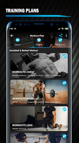 Dumbbell Workout & barbell Workout Weight PRO Screenshot 1