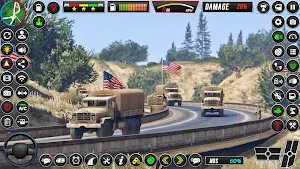 Army Truck Game Simulator 3D Screenshot 2
