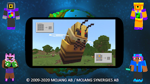 New Mod : Queen Bee mcpe Screenshot 0