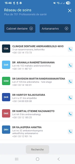 MADA SANTÉ Screenshot 2