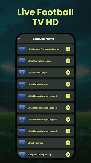 Live Football TV HD Streaming Screenshot 2