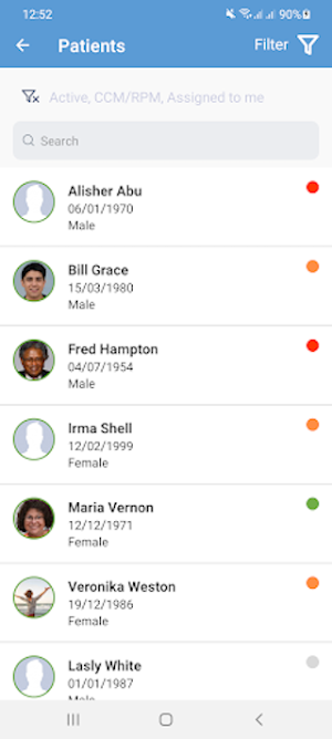 YCare CareTeam Screenshot 1