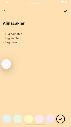 Notoa - Hızlı ve Kolay Not Al Screenshot 1