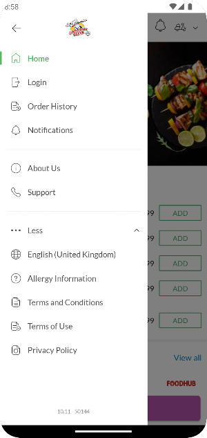 Caspian Pizza Screenshot 3