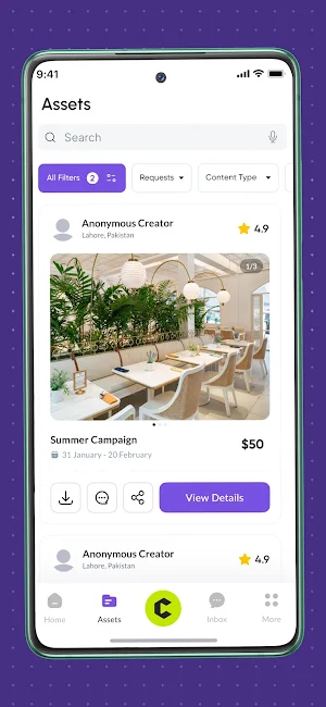 Contentore Business Screenshot 2
