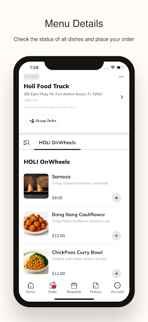 Holi Indian Restaurant Screenshot 1