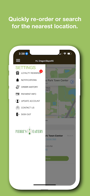 Pierre's Eatery Screenshot 1