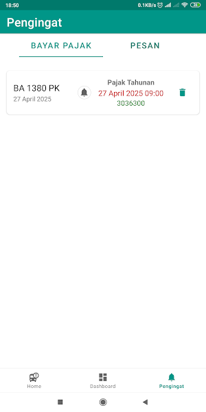 Cek Pajak Kendaraan Online Screenshot 2