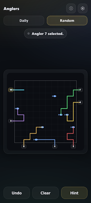 Anglers - Fishing Logic Puzzle Screenshot 3
