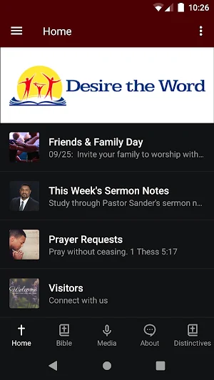 Desire the Word Ministries Screenshot 0