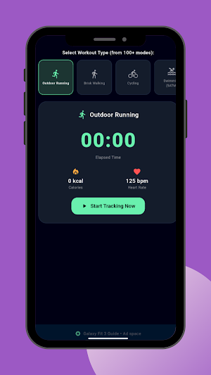 Galaxy fit 3 app guide Screenshot 1