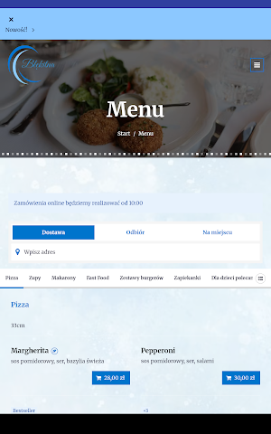Bistro Kawiarnia Błękitna Screenshot 2