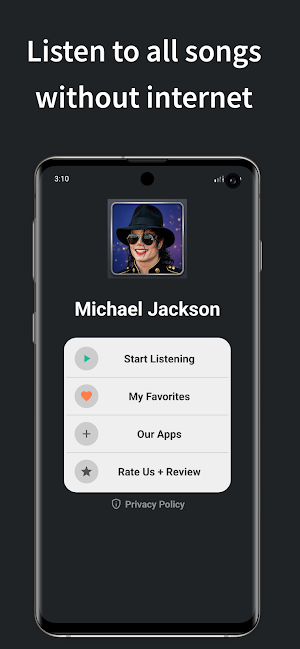 Songs Michael Jackson Offline Screenshot 0