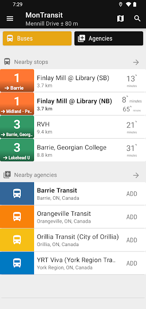 Simcoe County Bus - MonTransit Screenshot 0