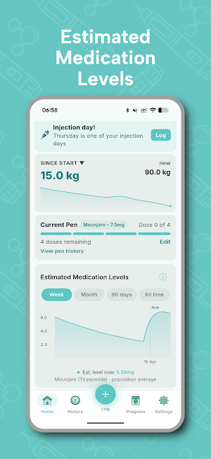 Needled GLP1 Injection Tracker Screenshot 0
