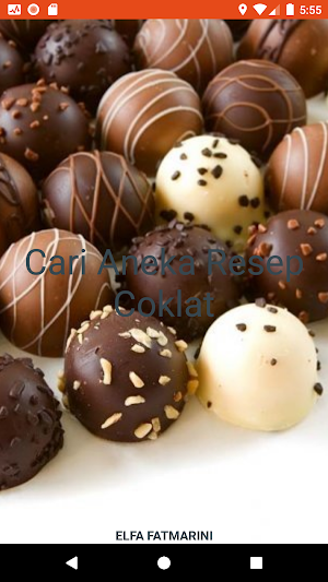 Cari Aneka Resep Coklat Screenshot 0