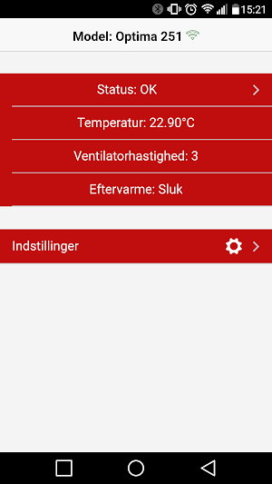 Genvex Connect Screenshot 1