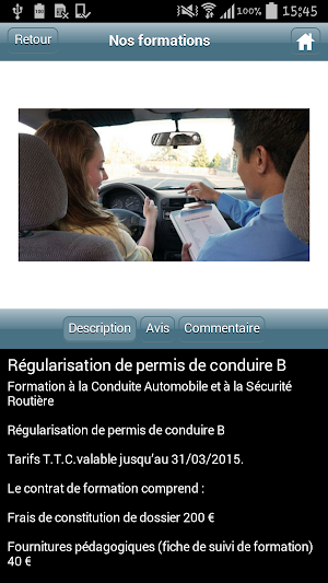 École conduite de Vaucresson Screenshot 3
