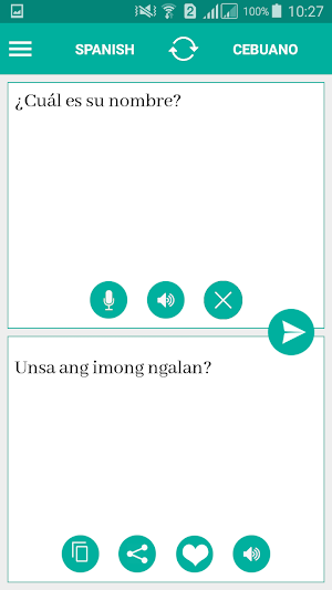 Cebuano Spanish Translator Screenshot 0