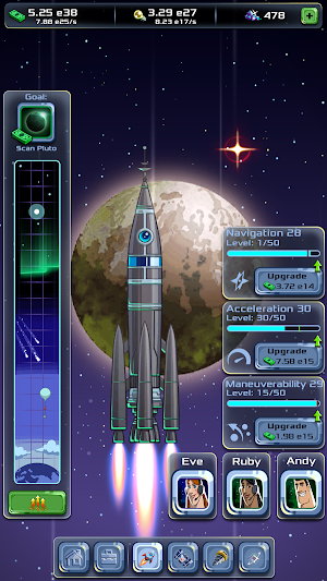 Idle Tycoon: Space Company Screenshot 1