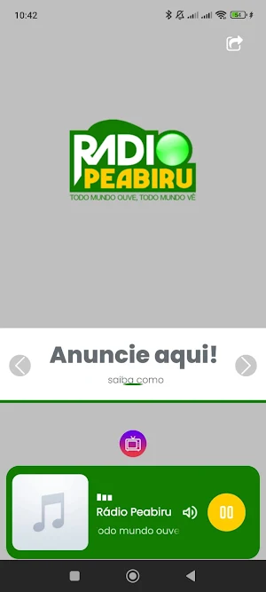 Rádio Peabiru Screenshot 0