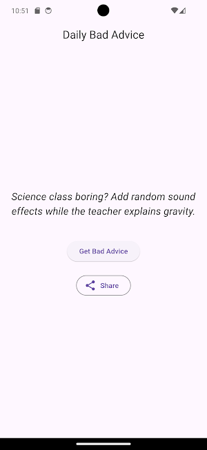 Bad Advice Screenshot 1