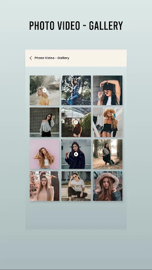 Photo Video - Gallery Screenshot 1