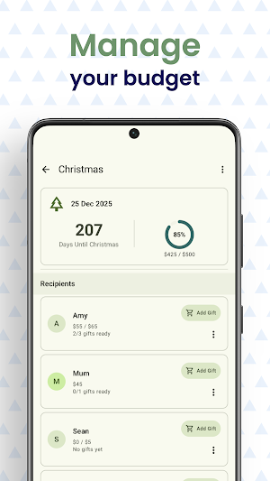 Giftly - Gift Tracker Screenshot 3