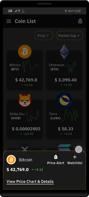 Coinpool - Flutter App UI Kit Screenshot 3