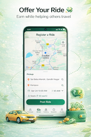 LiftBuddy - Carpool Ride Share Screenshot 1
