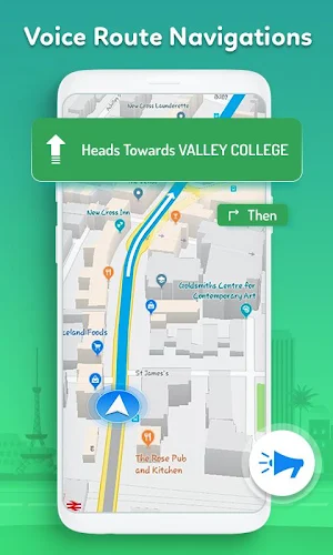 GPS, Maps, Live Navigation & Traffic Alerts Screenshot 1
