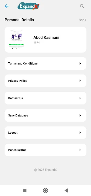 ExpandX TejoERP Screenshot 1