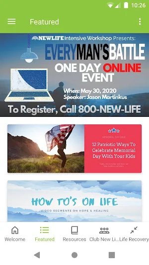 NEW LIFE MINISTRIES APP Screenshot 2