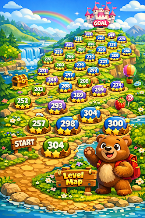 Honey Bear Bubbles Screenshot 1