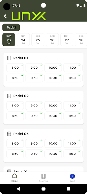 UNYX SPORTS Screenshot 2