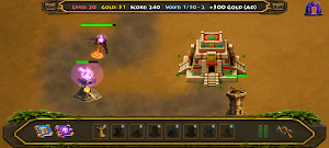 Maya Temple: Tower Defense TD Screenshot 0