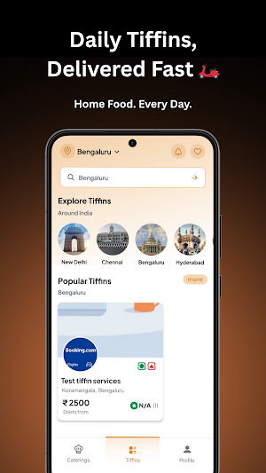 Caterings & Tiffins Screenshot 2