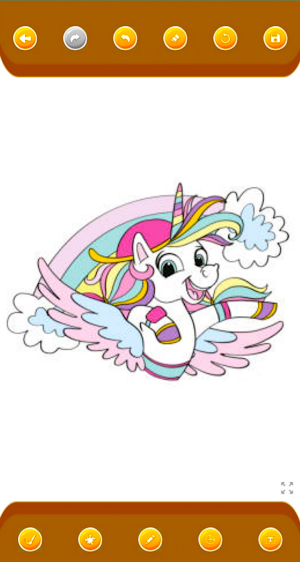 Unicorn Coloring Books Screenshot 2