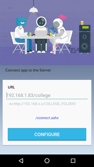 College Attendance App Screenshot 1