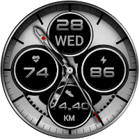 SILVER Analog WATCHFACE