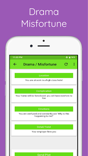 Plot Generator - Random Story Screenshot 2