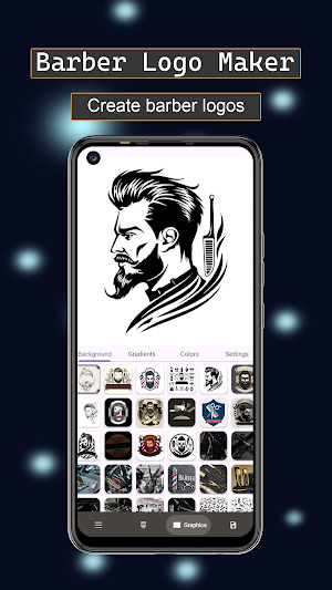Barber Logo Maker Screenshot 1