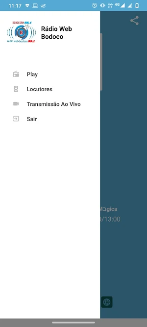 Rádio Web Bodoco Screenshot 1