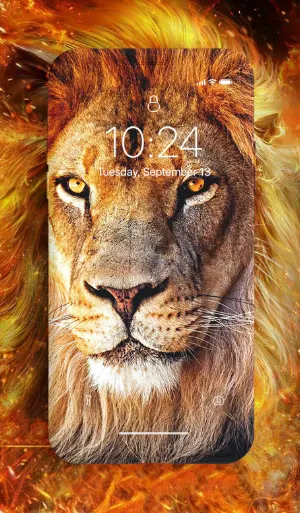 Lion Wallpaper Screenshot 2