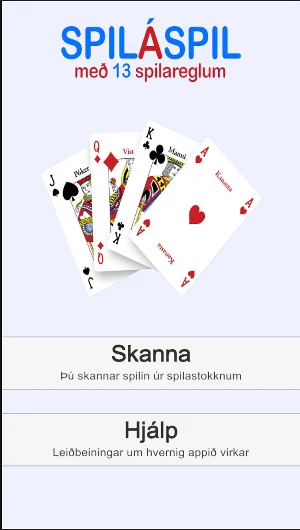 Spil á Spil Skanner Screenshot 0