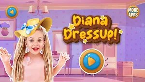 Diana Dress Up - Makeup Game Screenshot 0