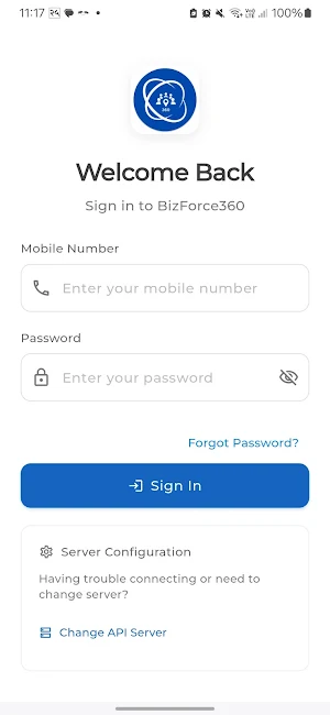 BizForce360 - Field Sales App Screenshot 0